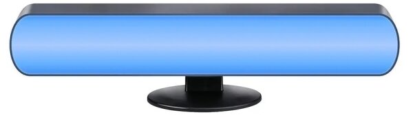 Grundig - Lampă de birou LED RGBW dimabilă, 0,7 W / 5 V, neagră, cu telecomandă