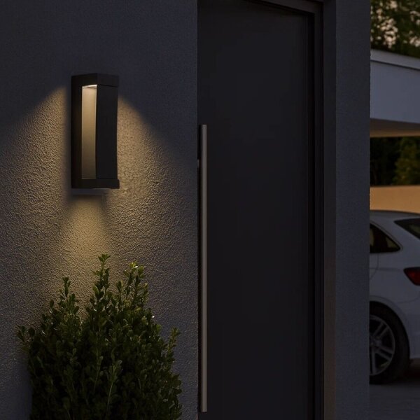 Rabalux 77067 - Aplica de perete pentru exterior BRADU, LED 13W, 230V, IP65, antracit