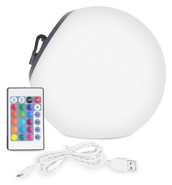 Top Light BALL RGB RC - LED RGB solar cu telecomandă, dimabil, 1,2W, IP44