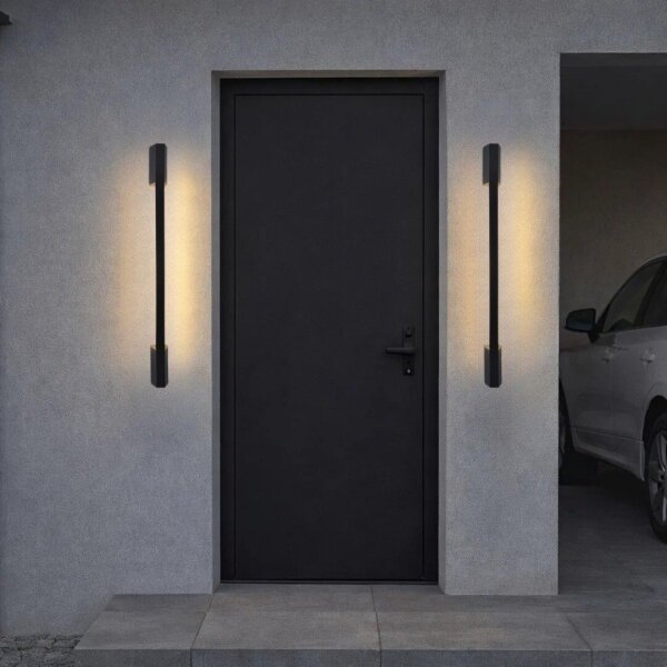 Rabalux ZILINA 77053 - Aplica de perete LED pentru exterior LED/8W/230V IP54 90 cm neagră