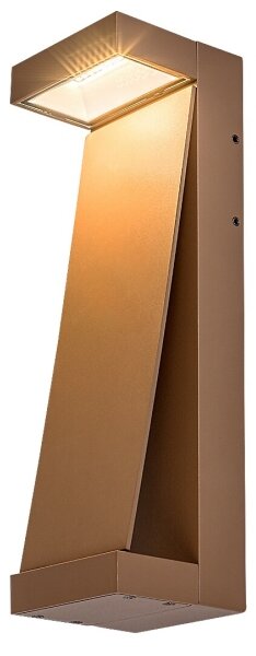 Rabalux 77068 - Aplica LED de exterior BRADU, 13W, 230V, IP65, maro