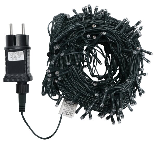 Aigostar - Instalație luminoasă de Crăciun LED RGBY pentru exterior, 200 LED-uri, 3,6 W, 230 V, 20 m, IP44