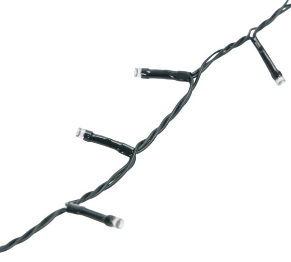 Aigostar - Ghirlandă LED de exterior 50 m, 500 LED, 6 W, 230 V, IP44, alb cald