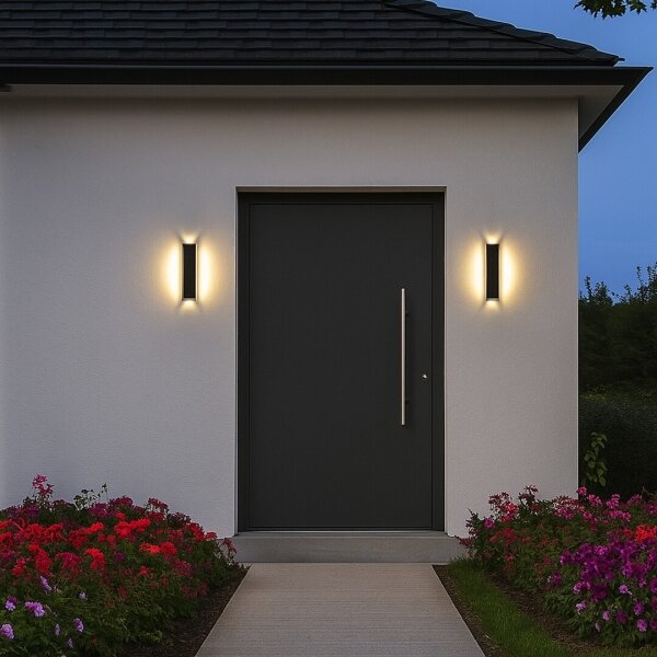 Rabalux 77077 - Aplică LED de exterior PEMBA LED/18W/230V IP54 neagră