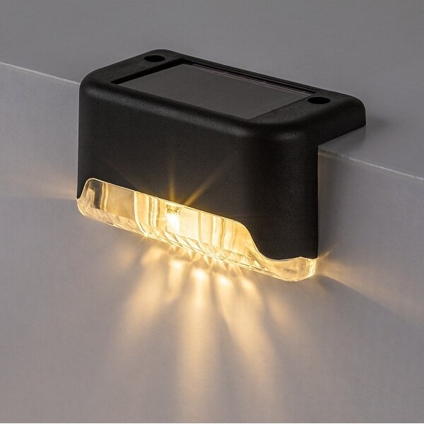 Rabalux 77166 - Aplica solară de perete cu 4 LED-uri și senzor ISPRA, 0,06 W/1,2 V, 300 mAh, IP44