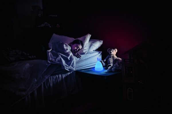 Osram - Lampă de veghe LED tactilă pentru copii TOUCH, 2,5W/5V