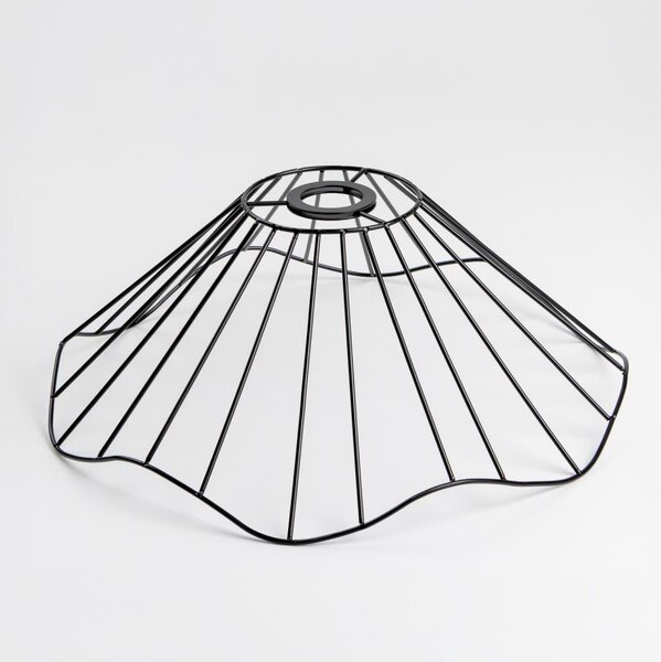 Abajur universal CURITIBA, diametru 40 cm, negru