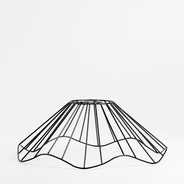 Abajur universal CURITIBA, diametru 40 cm, negru