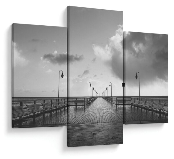 Tablou - Promenada la mal (90x60 cm)