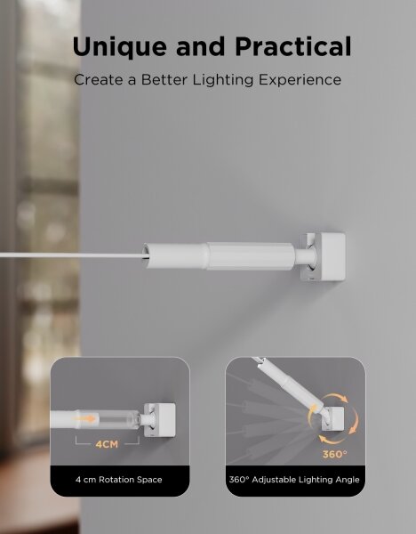 Govee - Bandă LED RGBICWW suspendată LED/36W/24V 4m Skyline Matter Wi-Fi