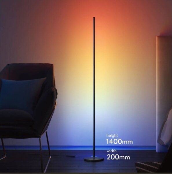Govee - Lampă de podea dimabilă LED RGBW LITE MATTER, 24W/230V, Wi-Fi