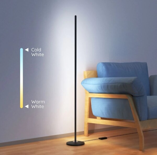 Govee - Lampă de podea dimabilă LED RGBW LITE MATTER, 24W/230V, Wi-Fi