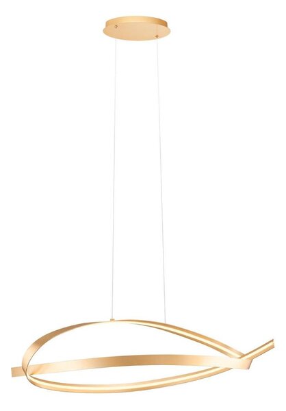 Redo 01-3616 - Lustru suspendat LED reglabil pe cablu IMPULS LED/38W/230V, auriu