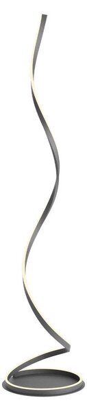Redo 01-4283 - Lampă de podea dimabilă SCROLL LED/30W/230V, neagră
