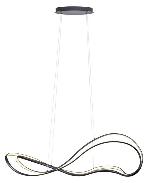 Redo 01-3599 - Lustră LED dimmabilă suspendată pe cablu TEMPEST LED/58W/230V, negru