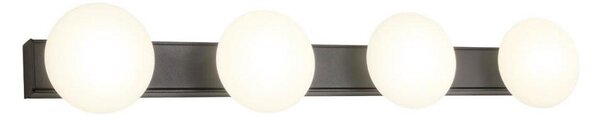 Redo 01-4311 - Plafonieră LED pentru baie OVUM, 4 x LED, 5 W, 230 V, IP44, neagră