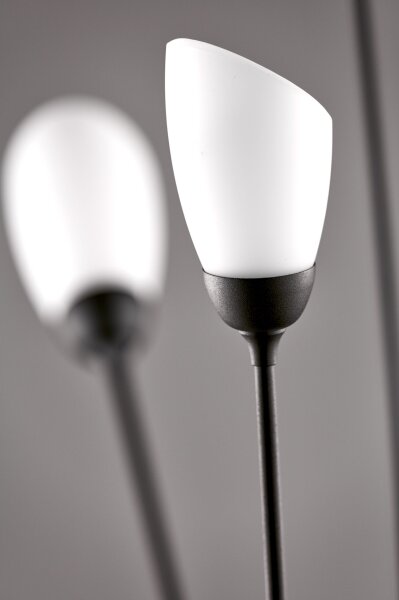 Jupiter 2058 - Lampă de podea GLORIOSA, 9 x G9, 14 W, 230 V, neagră