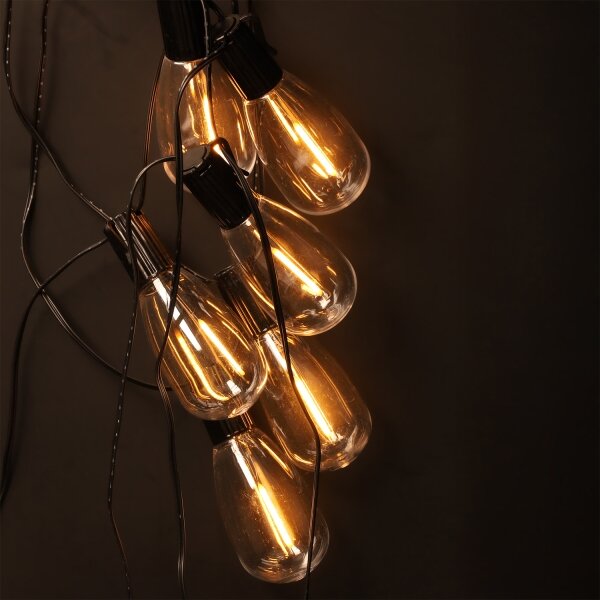 Brilagi - Ghirlandă LED pentru exterior 10xLED/3xAA 3,2m IP44 alb cald