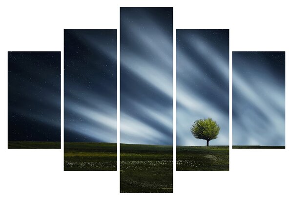 Tablou -Aurora boreală (150x105 cm)