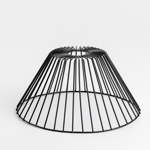 Abajur universal CURITIBA, diametru 30 cm, negru