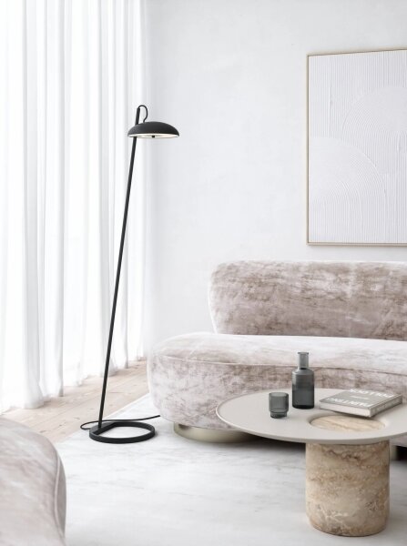 Lampă de podea VERSALE 3xG9/3W/230V, neagră - DFTP by Nordlux