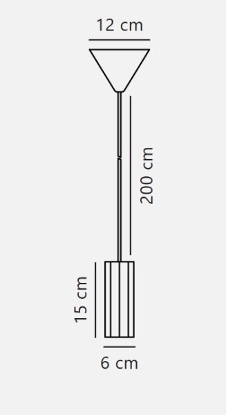 Nordlux - Lustră suspendată pe cablu ALANIS 1xGU10/15W/230V