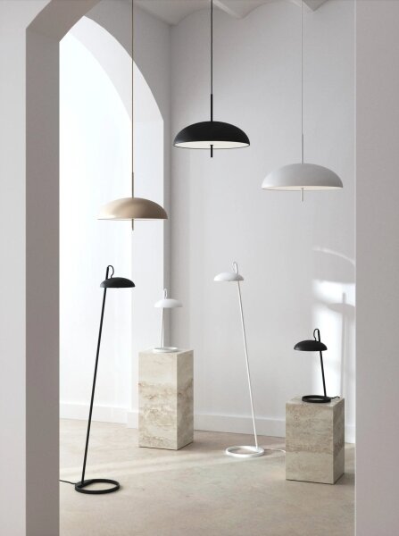Lampă de podea VERSALE 3xG9/3W/230V, neagră - DFTP by Nordlux