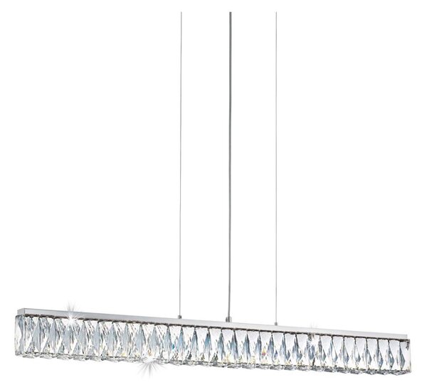 Eglo 95543 - TELLUGIO-S Candelabru din cristal, reglabil cu dimmer, LED/36W/230V 2700-6500K