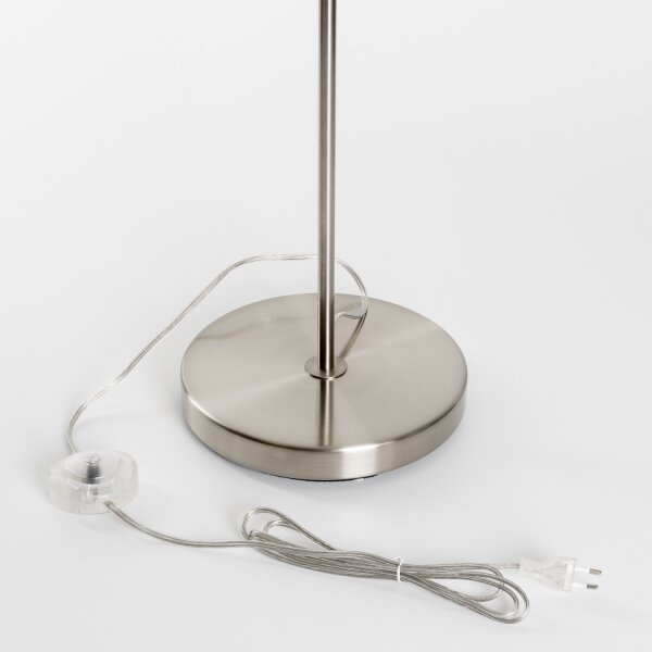 Brilagi - Lampadar LED CERIA 1xE27/40W/230V, diam. 30 cm, verde/crom mat