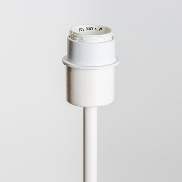 Brilagi - Lampă LED de podea CERIA 1xE27/40W/230V pr. 20,5 cm gri/alb