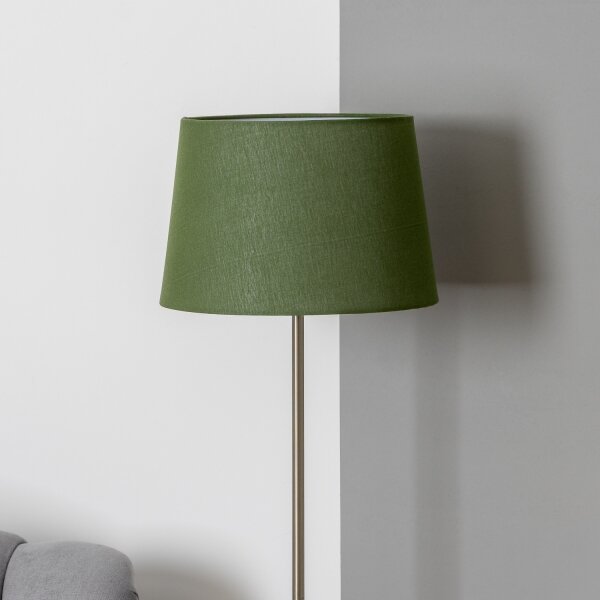 Brilagi - Lampadar LED CERIA 1xE27/40W/230V, diam. 30 cm, verde/crom mat