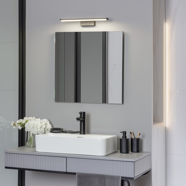 Brilagi - Corp de iluminat LED pentru oglindă de baie VESTRA LED/8W/230V 40 cm IP44 negru