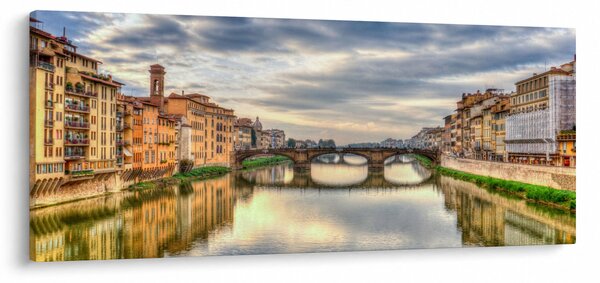 Tablou - Pod peste râu (120x50 cm)