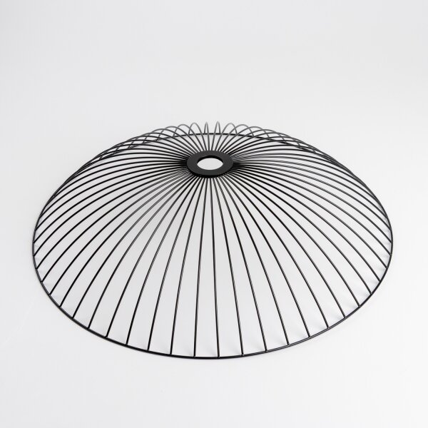 Brilagi - Lustră aplicată cu LED CERIA WIRE 1xE27/40W/230V, diametru 60 cm, neagră