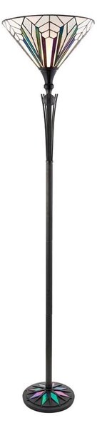 Endon 63933 - Lampă de podea în stil Tiffany ASTORIA, 1xE27/60W/230V, diam. 40 cm