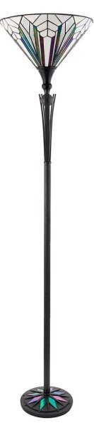 Endon 63933 - Lampă de podea în stil Tiffany ASTORIA, 1xE27/60W/230V, diam. 40 cm