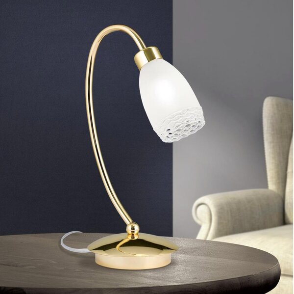 Lampă de masă ORION CARLA, 1xG9/28W/230V, aurie