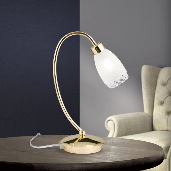 Lampă de masă ORION CARLA, 1xG9/28W/230V, aurie