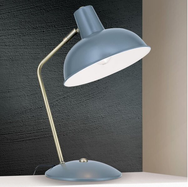Orion - Lampă de masă FEDRA 1xE14/40W/230V gri/alamă