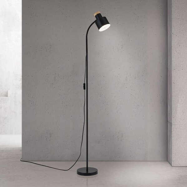Orion - Lampă de podea GILI 1xE27/40W/230V neagră