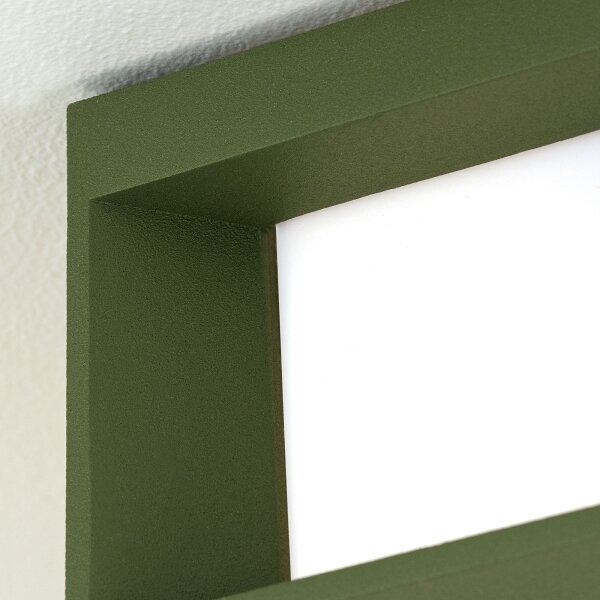 Orion - Corp de iluminat exterior HENRY 2xE27/15W/230V 26x26 cm IP44 verde