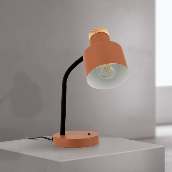 Orion - Lampă de masă GILI 1xE27/40W/230V, culoare cărămizie