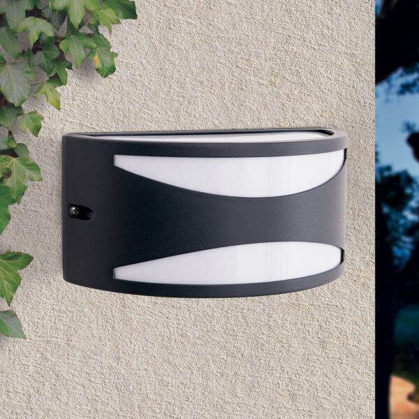 Orion - Aplica de perete pentru exterior SHELL 1xE27/40W/230V IP54 antracit