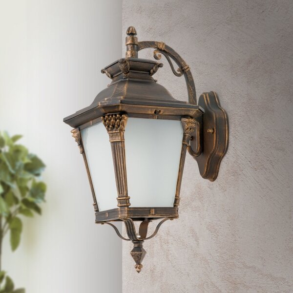 Orion - Aplică de perete pentru exterior AIKO 1xE27/60W/230V IP23 bronz/patină