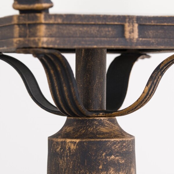Orion - Lampă de exterior AIKO 1xE27/60W/230V 115 cm IP23 bronz/patină