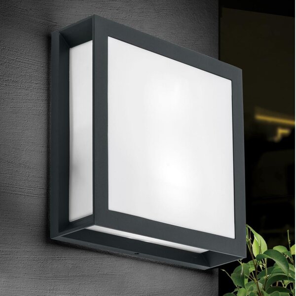 Orion - Corp de iluminat exterior HENRY 2xE27/15W/230V 26x26 cm IP44 antracit