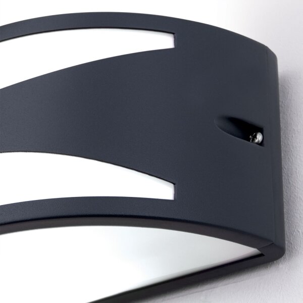 Orion - Aplica de perete pentru exterior SHELL 1xE27/40W/230V IP54 antracit