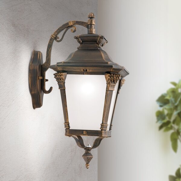 Orion - Aplică de perete pentru exterior AIKO 1xE27/60W/230V IP23 bronz/patină