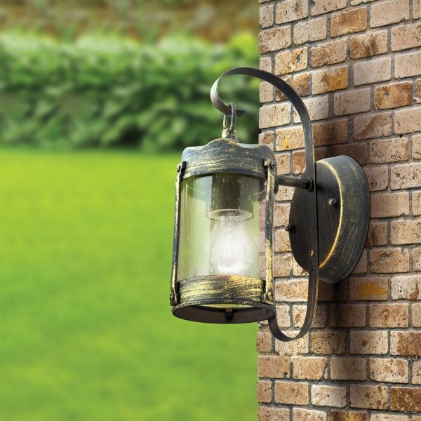 Orion - Aplică de exterior TAVERNA, 1xE27, 60W, 230V, IP23, bronz/patină