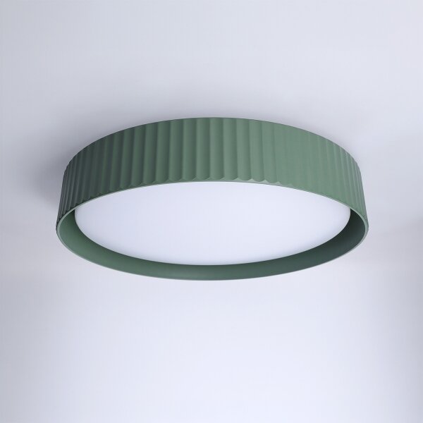 Brilagi - Plafonieră LED dimabilă LUCIA LED/48W/230V diam. 41 cm verde + telecomandă